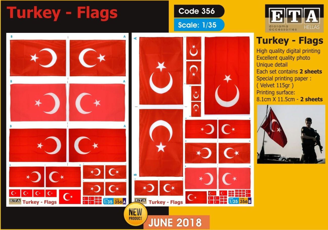 1:35 Turkey - Flags