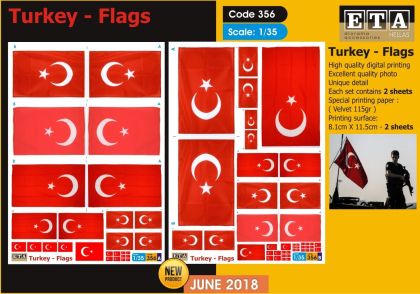 1:35 Turkey - Flags