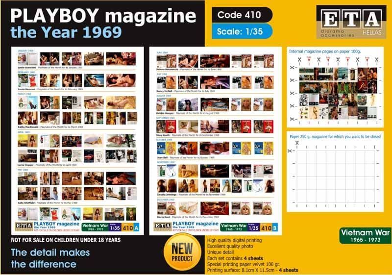 1:35 PLAYBOY - magazine 1969