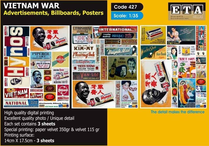 1:35 Vietnam War - Advertisements, Billboards, Posters