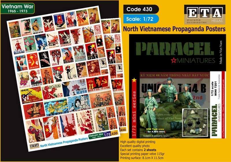 1:72 North Vietnamese Propaganda Posters