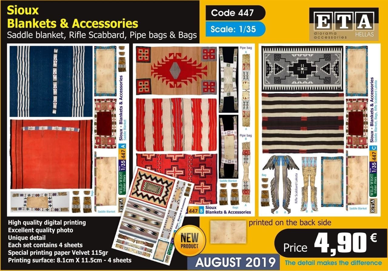 1:35 Sioux Blanket & Accessories