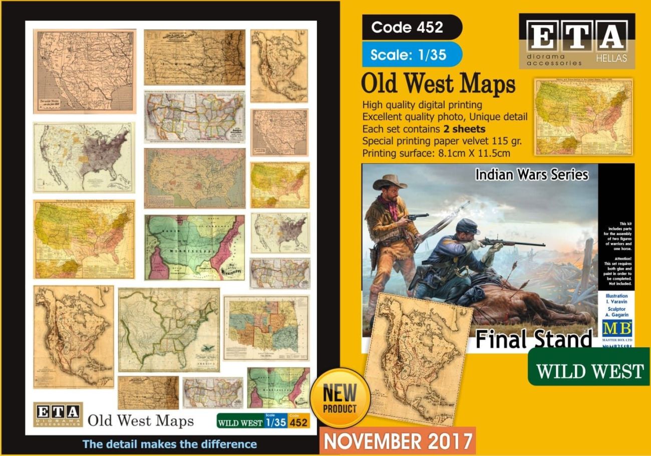 1:35 Old West Maps