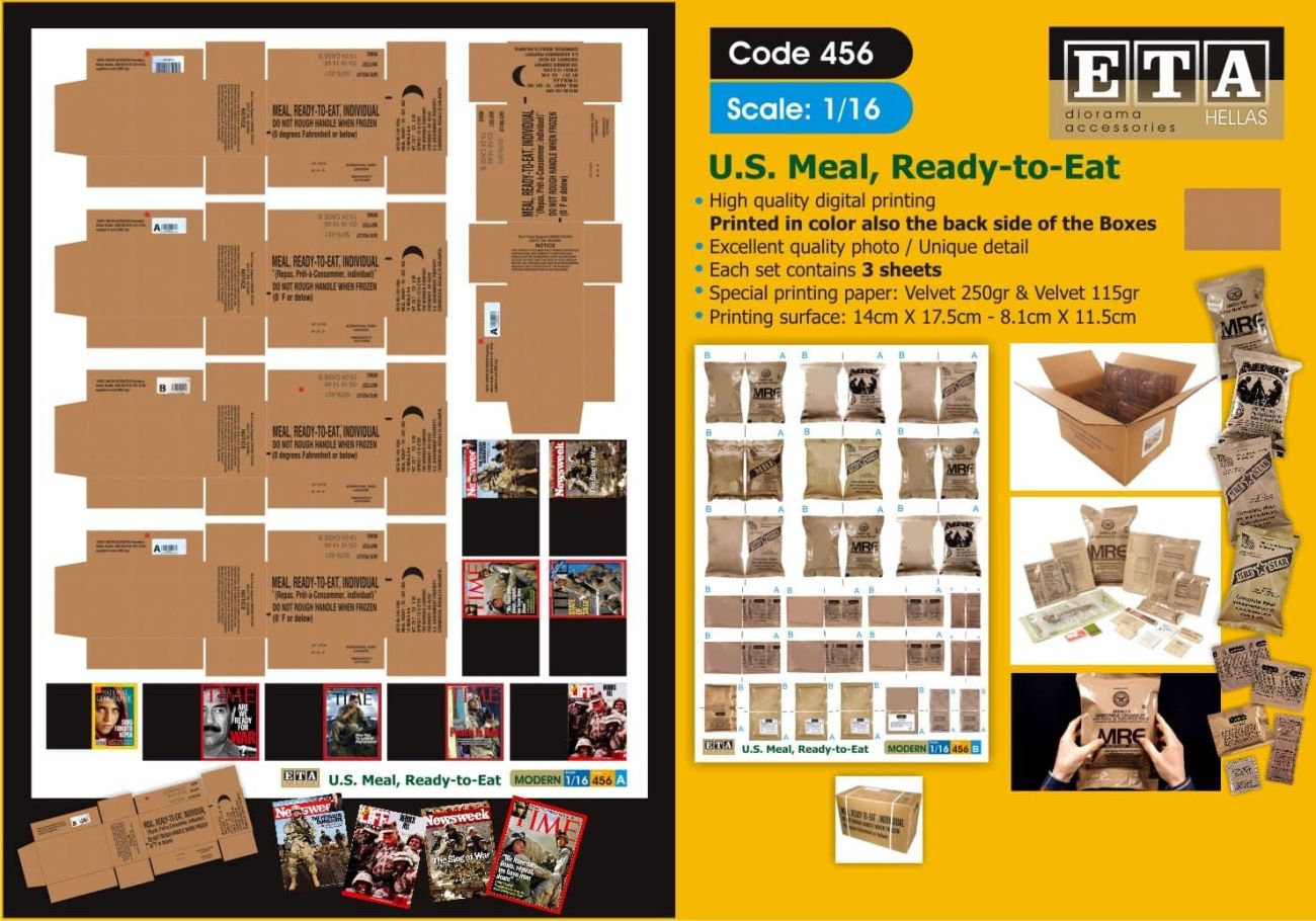 1:16 U.S. Meal, Ready-to-Eat