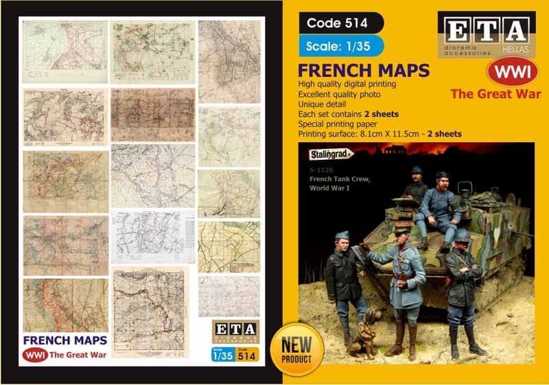 1:35 WWI- French - maps