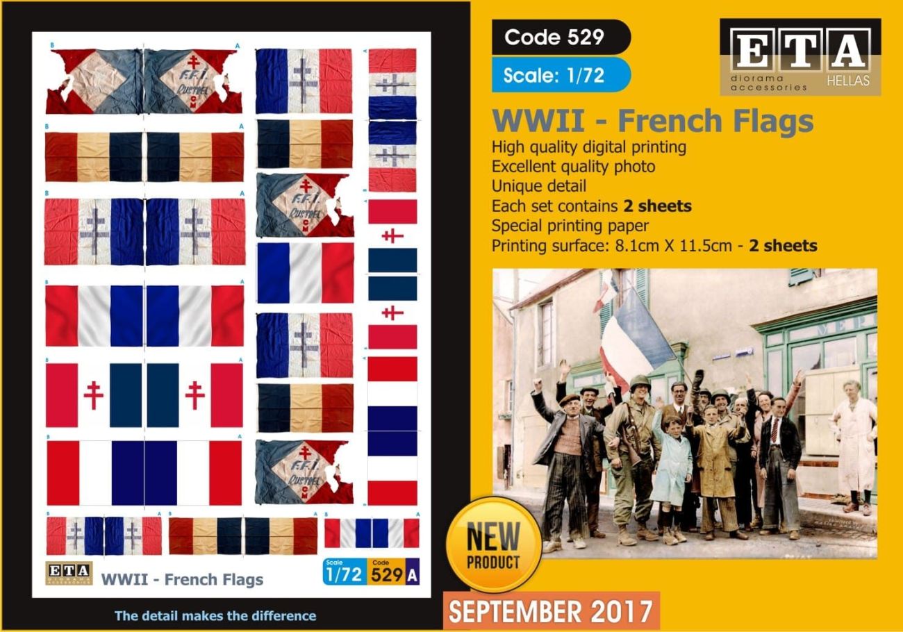 1:72 FRANCE - flags