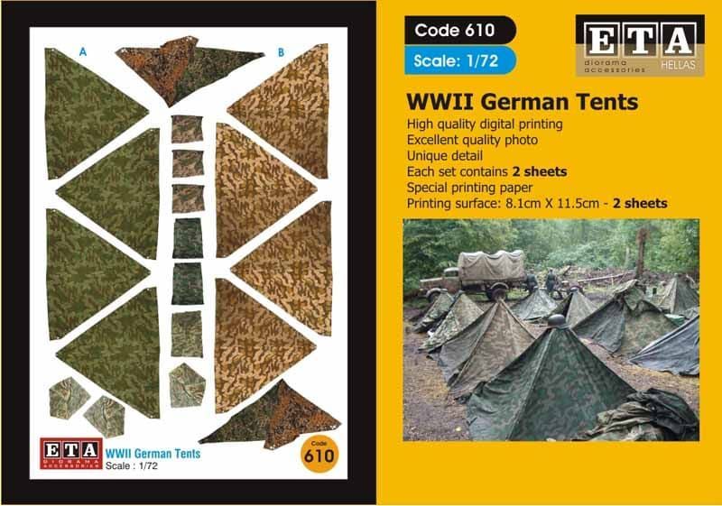 1:72 WW II German Zeltbahn #2