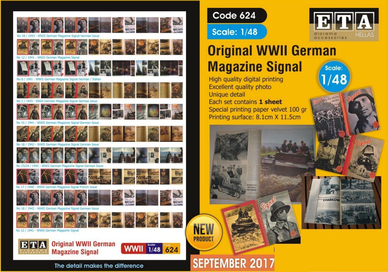 1:48 WWII German mazagine Signal