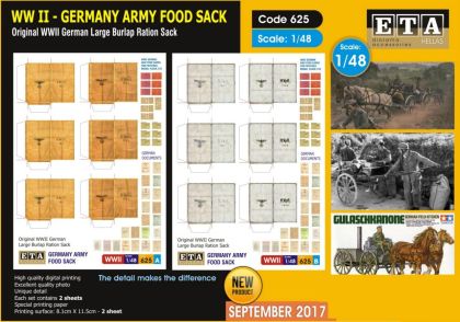 1:48 WWII GERMANY ARMY FOOD SACK