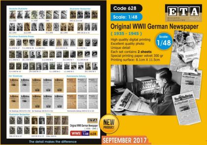 1:48 WWII German newspapers (1935 - 1945)