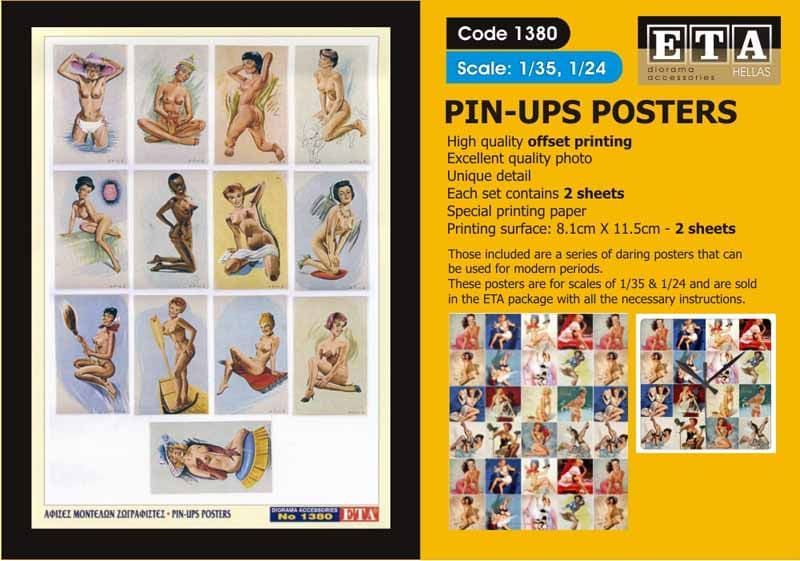 1:24/1:35 Pin Up Posters