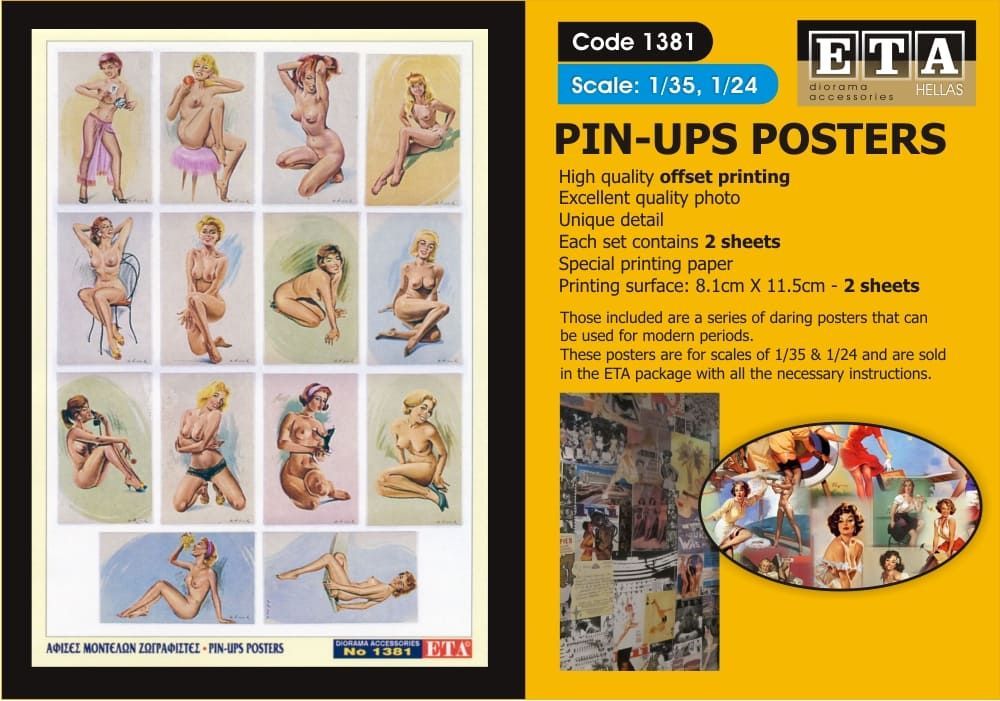 1:24/1:35 Pin Up Posters #2