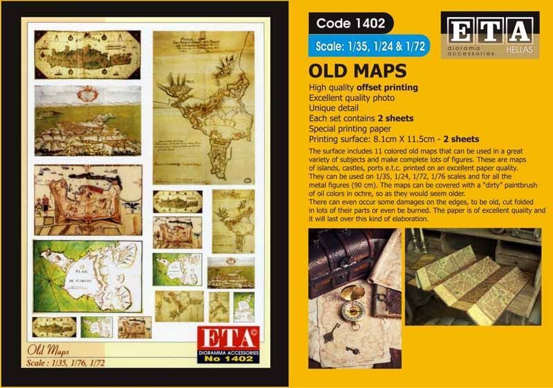 1:72/1:35/1:24 Old Maps #2