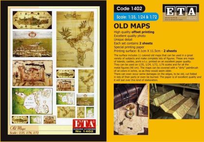 1:72/1:35/1:24 Old Maps #2
