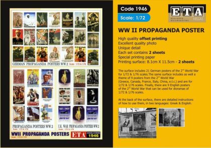 1:72 WWII PROPAGANDA POSTERS