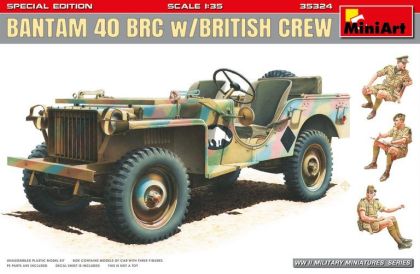 1:35 BANTAM 40 BRC w/BRITISH CREW. SPECIAL EDITION