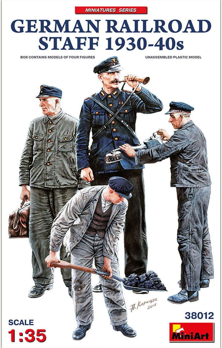 1:35 GERMAN RAILROAD STAFF 1930-40s