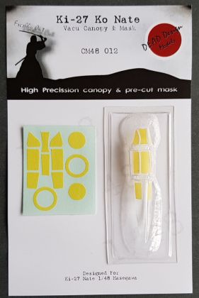 1:48 Nakajima Ki-27 Ko Vacu Canopy & Mask