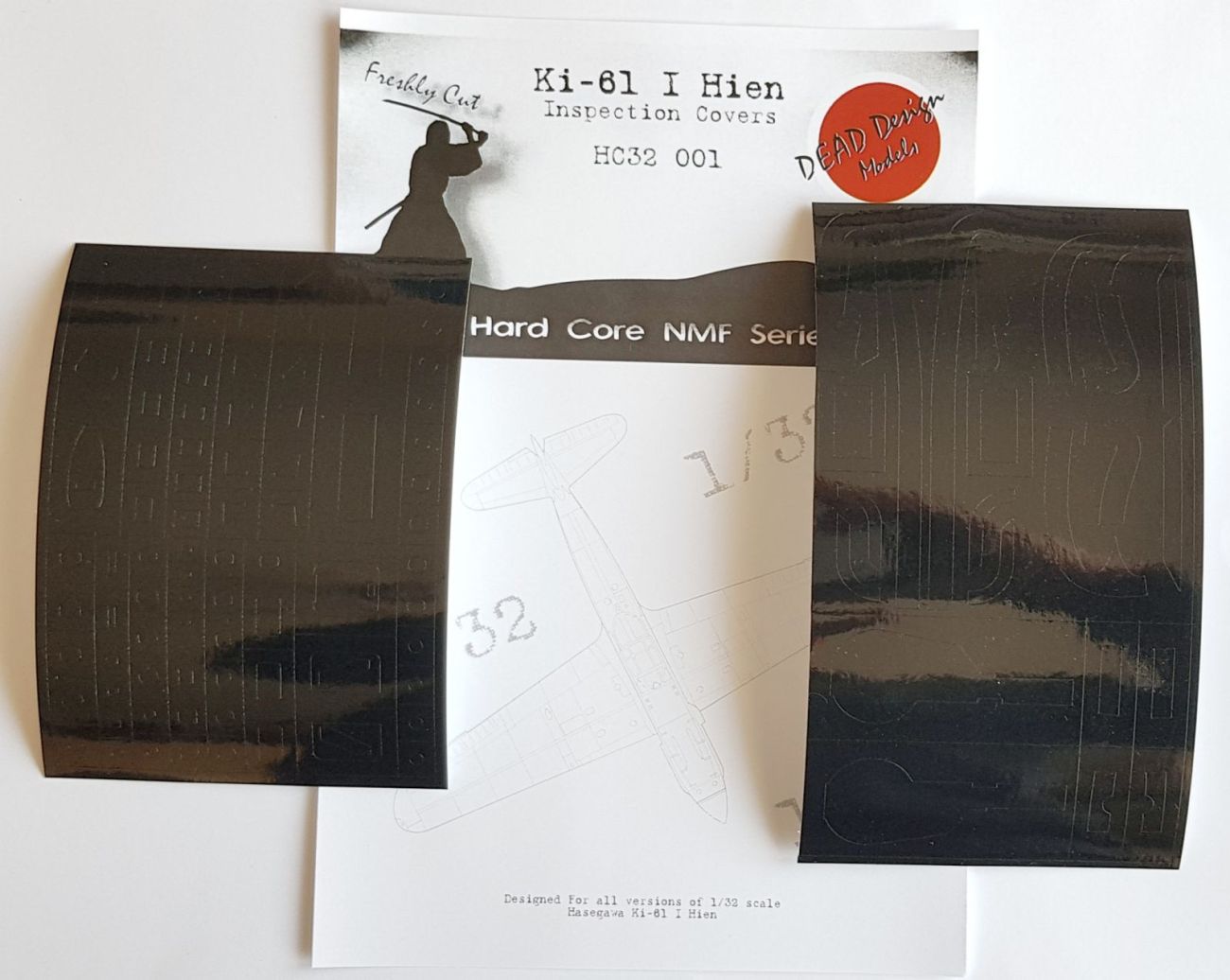 1:32 Kawasaki Ki-61-I Hien Inspection Covers