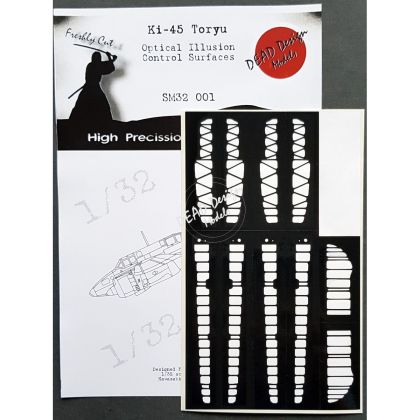 1:32 Ki-45 Toryu Control Surfaces