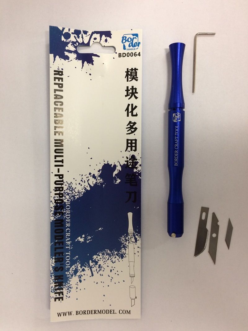 Multi-Purpose Model Knife (3 in 1) Blue