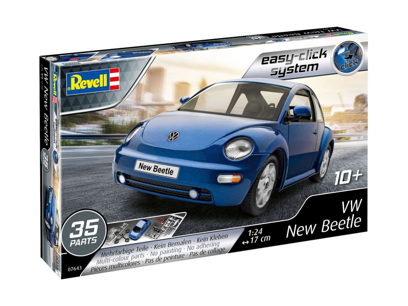 1:24 VW Beetle (new shape) easy-click kit