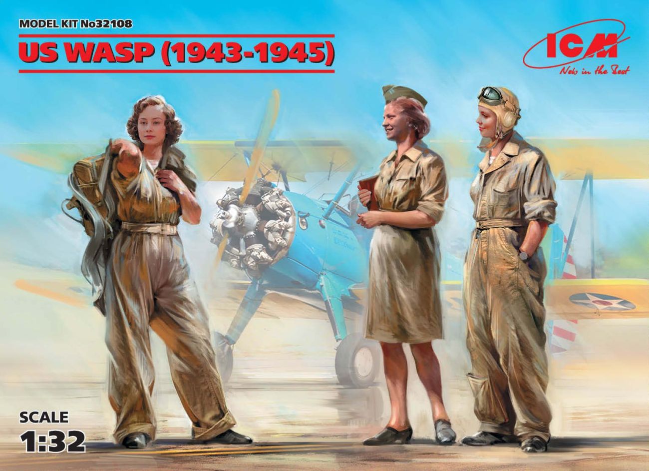 1:32  US WASP (1943-1945) (3 figures)