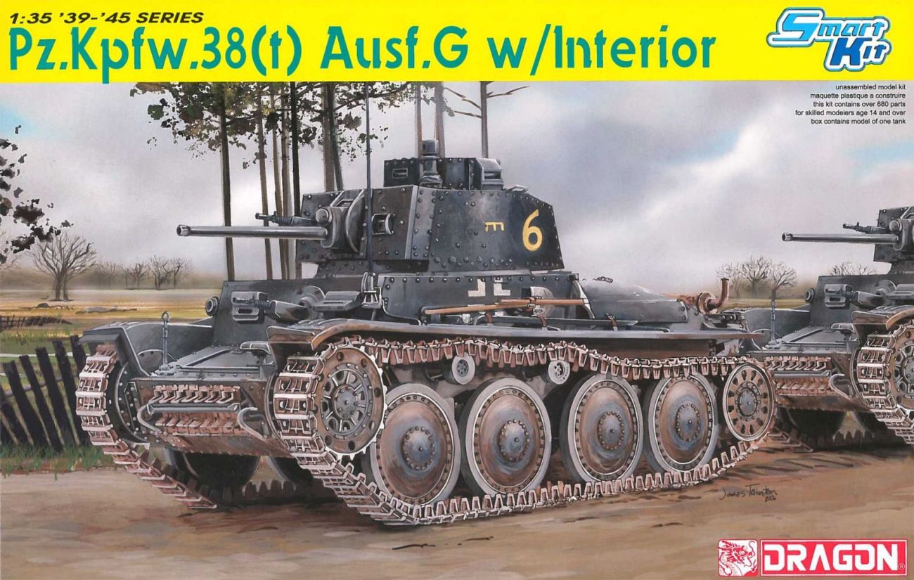 1:35 Pz.Kpfw. 38(t) Ausf. G w/Interior