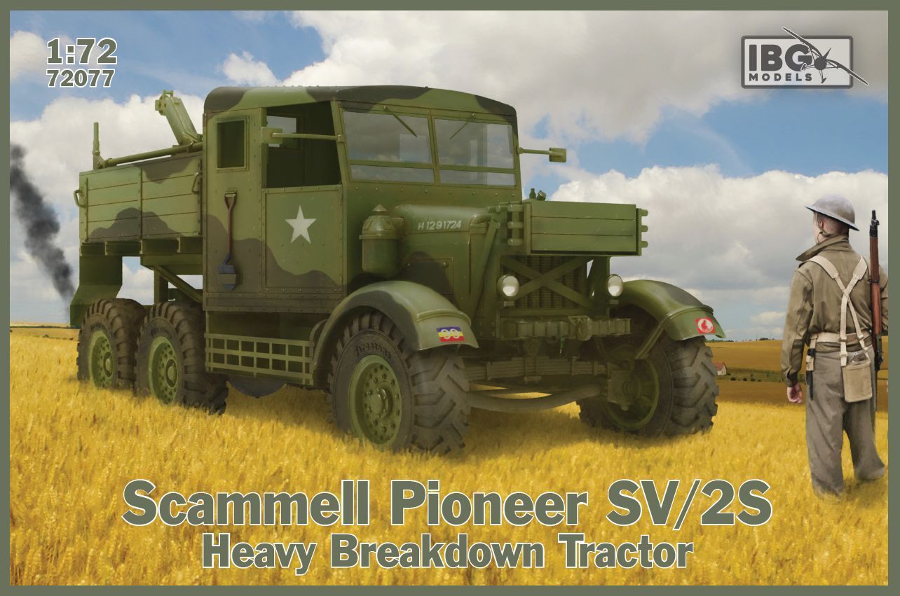 1:72 Scammell Pioneer SV/2S Heavy Breakdown Tractor