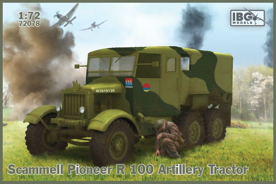 1:72 Scammell Pioneer R 100 Artillery Tractor