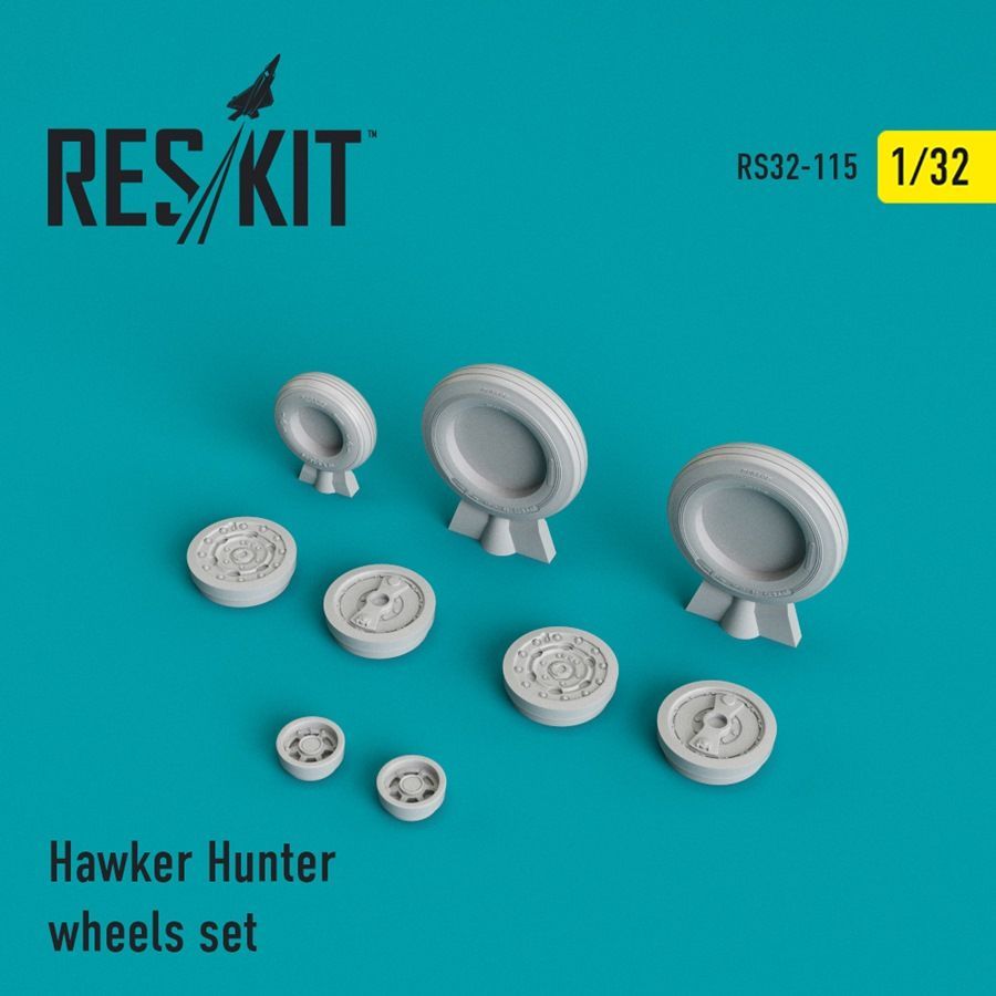 1:32 Hawker Hunter F.6/FGA.9/Mk.58 wheels set