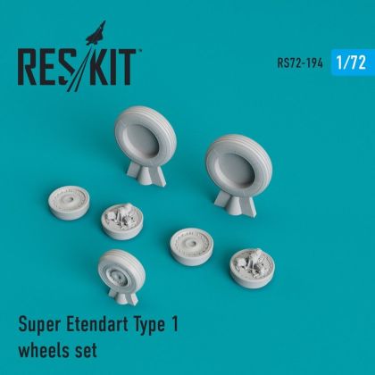 1:72 Dassault Super Etendard wheels set