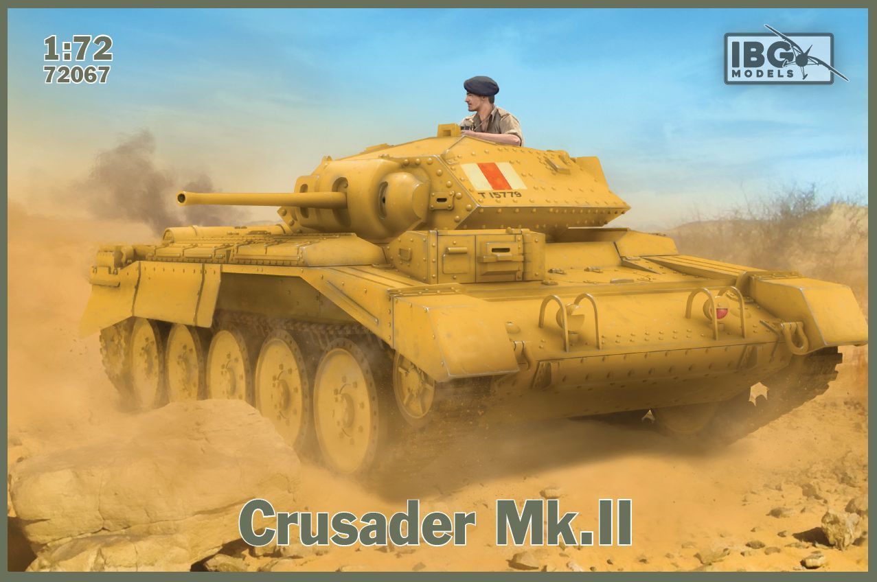 1:72 Crusader Mk.II - British Cruiser Tank