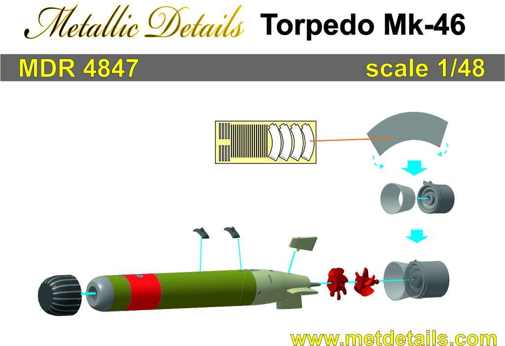 1:48 Torpedo Mk.46 x 2
