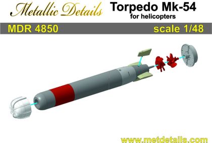 1:48 Torpedo Mk.54 x 2 for helicopters