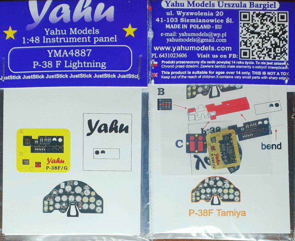 1:48 P-38 F Lightning