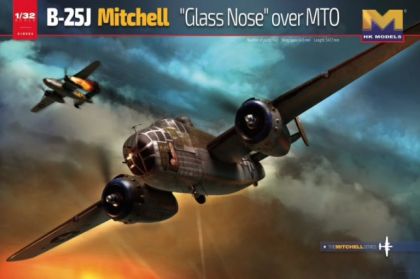1:32 NORTH AMERICAN B-25J MITCHELL GLASS NOSE MTO