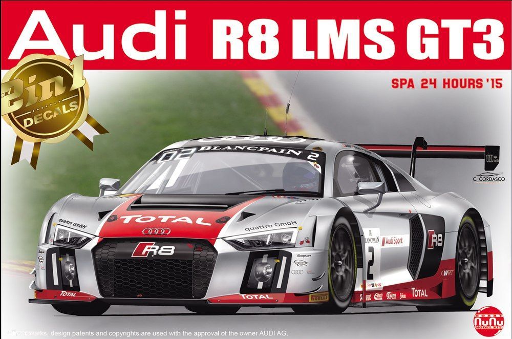 1:24 AUDI R8 LMS GT3 SPA 24 HOURS '15