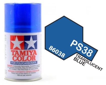 PS38 Translucent Blue Spray