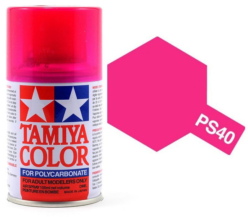 PS40 Translucent Pink Spray