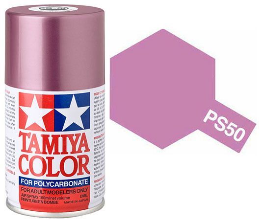 PS50 Sparkling Pink Anodized Aluminum Spray