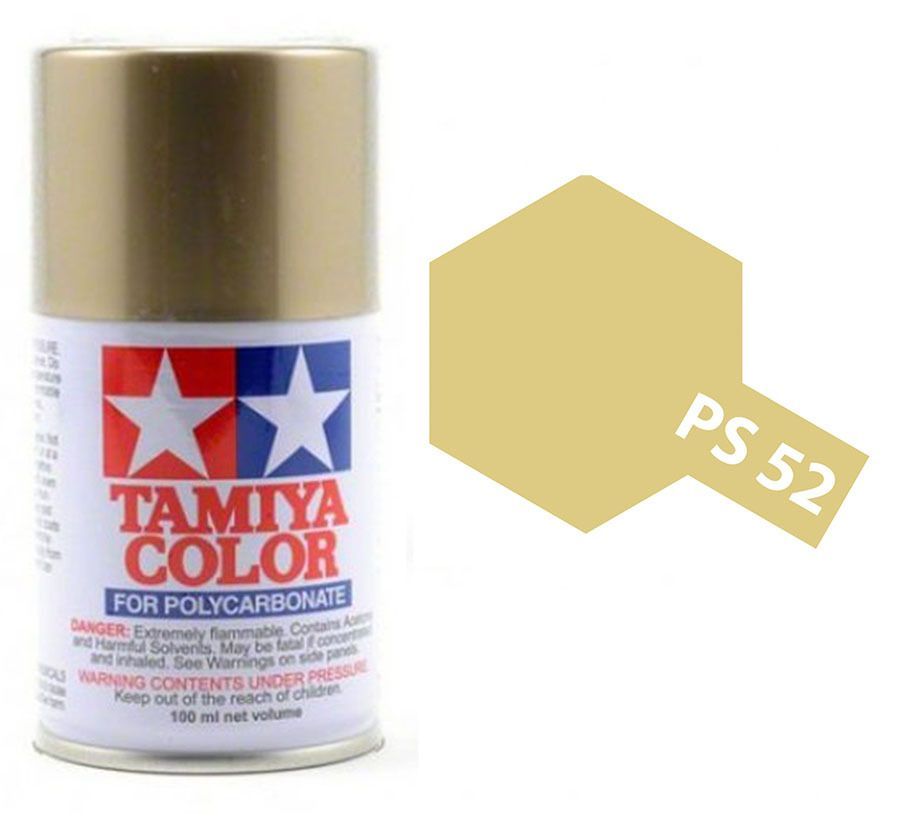 PS52 Champagne Gold Anodized Aluminum Spray