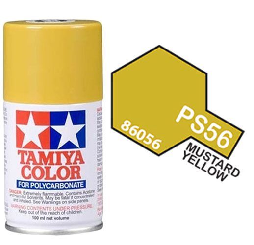 PS-56 Mustard Yellow Polycarbanate Spray
