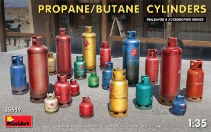 1:35 PROPANE/BUTANE CYLINDERS