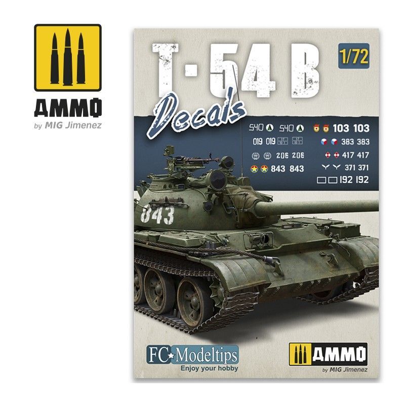 1:72 T-54B. DECALS
