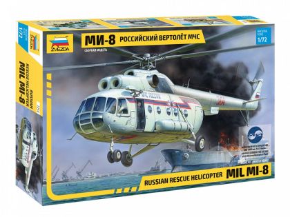 1:72 Russian rescue helicopter MIL MI-8