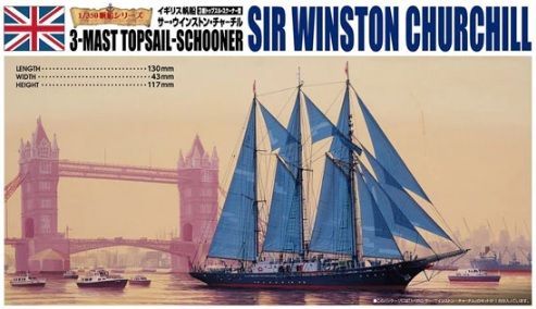 1:350 3-Mast Topsail-Schooner Sir Winston Churchill