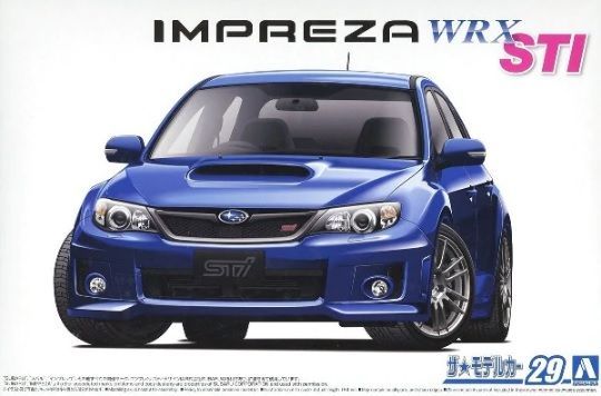 1:24 Subaru GRB Impreza WRX STI
