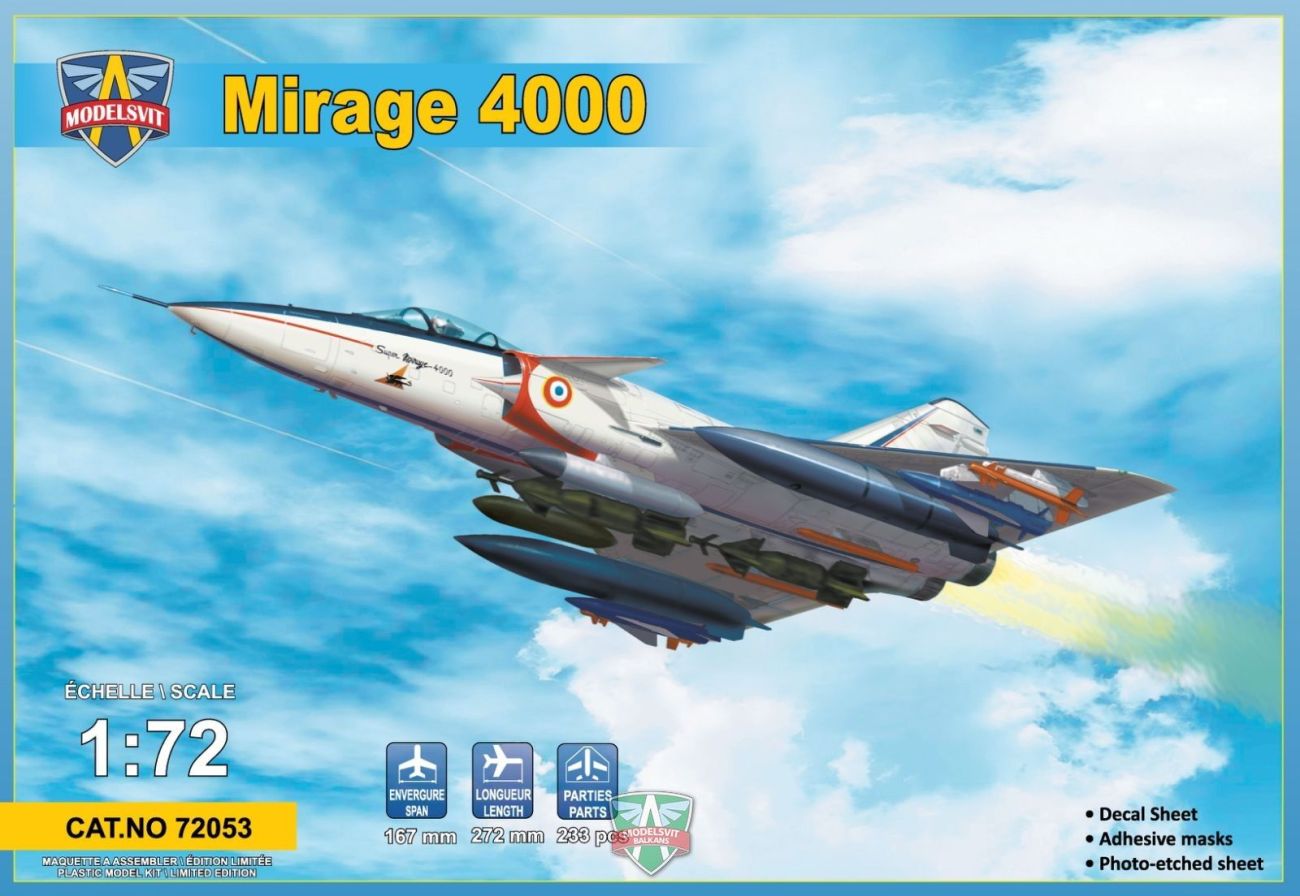 1:72 Mirage 4000 (upgraded version)