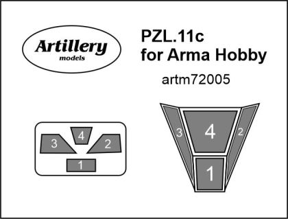 1:72 PZL.11c pro Arma Hobby